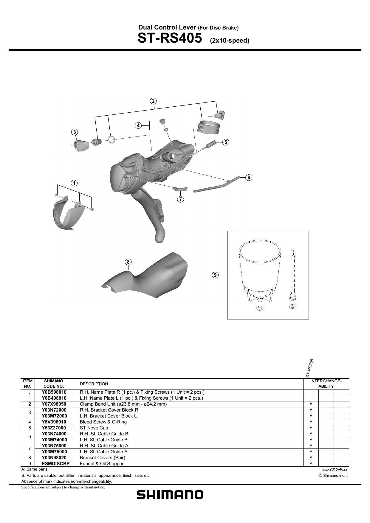 shimano rs405