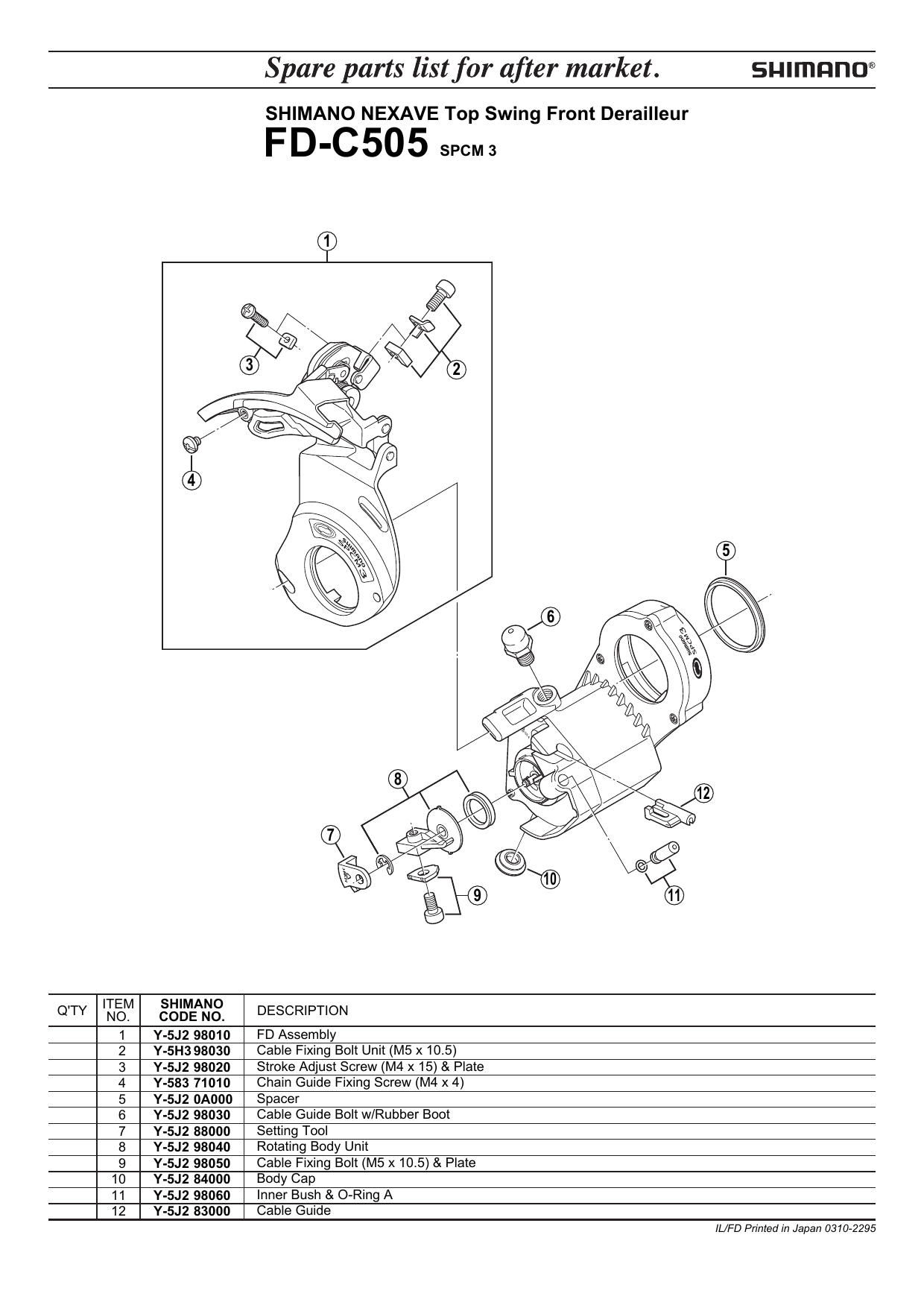 shimano nexave front derailleur adjustment