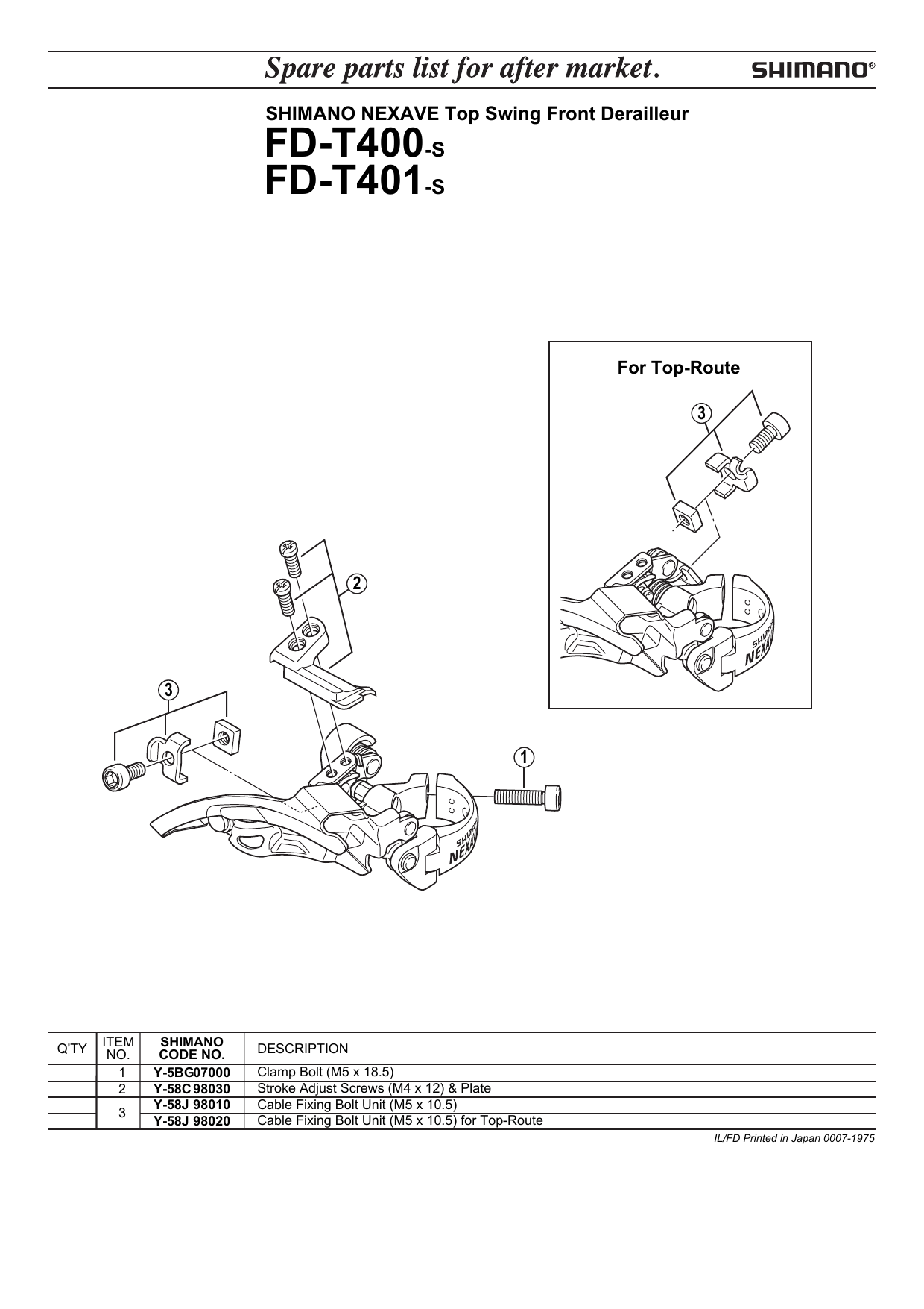 shimano nexave front derailleur adjustment