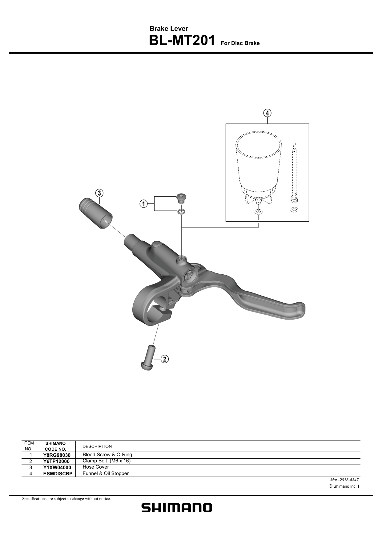 shimano mt201