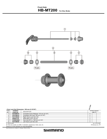 mt200 hubs