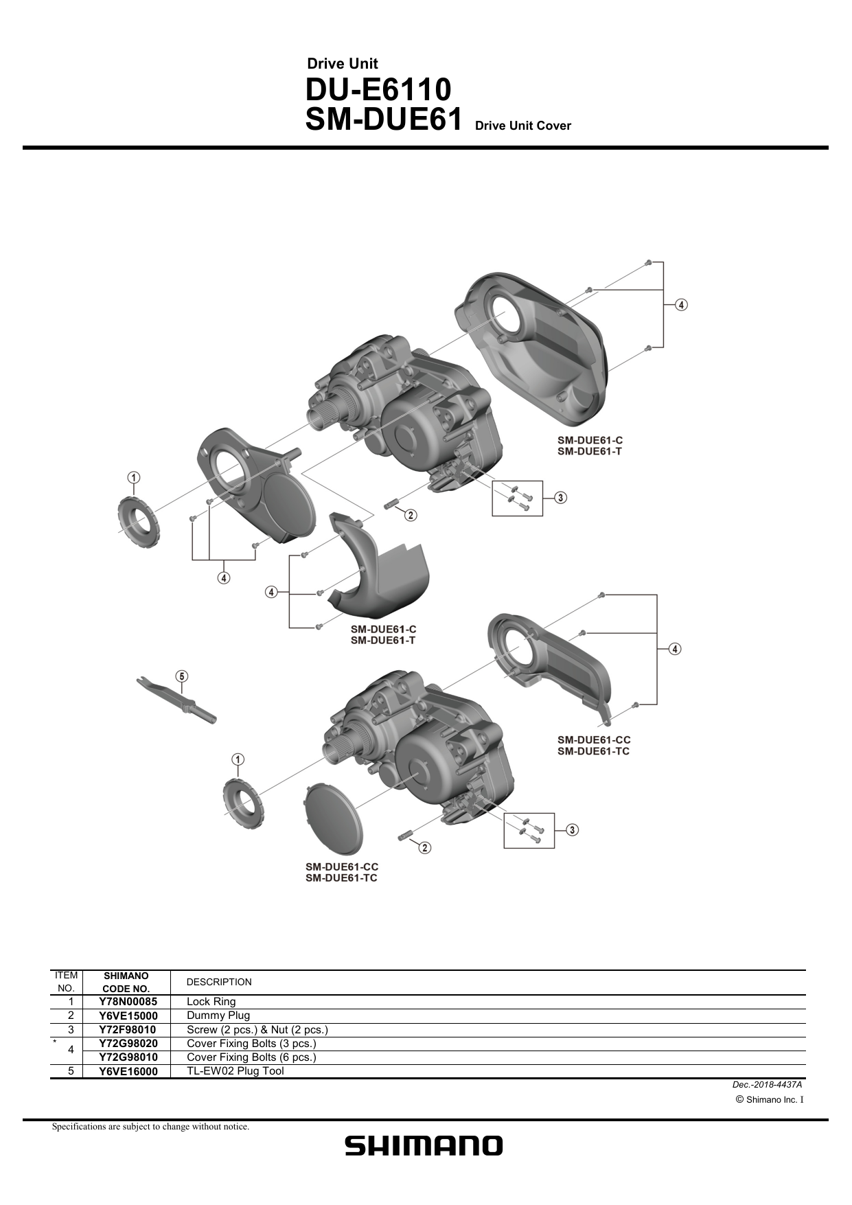 shimano e6110