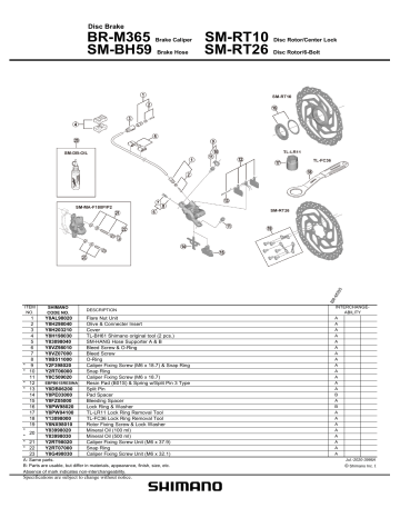 Shimano TL-LR11 Exploded View | Manualzz