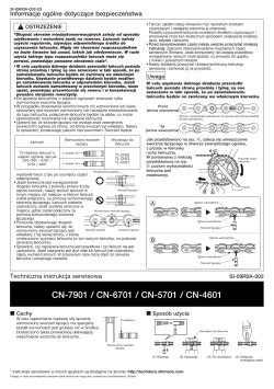 Shimano Cn 6701 User Manual Manualzz Com