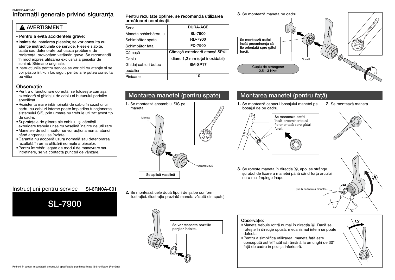 shimano st r7000 manual