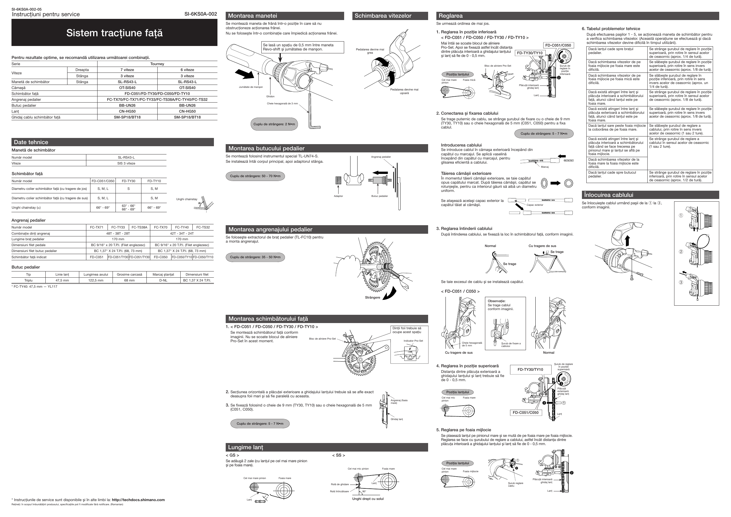 shimano revoshift manual