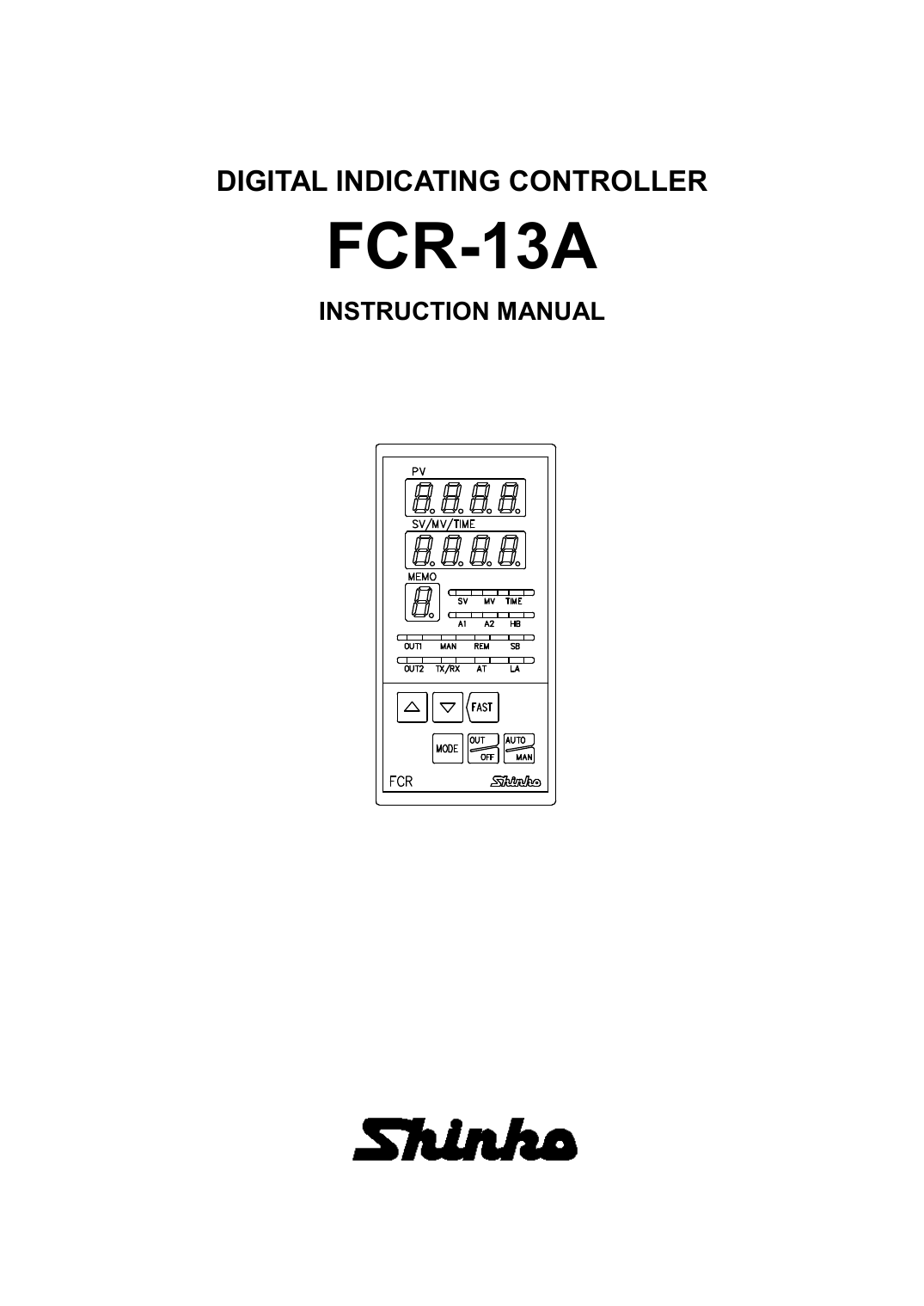 Shinko FCR-13A-T/M Temperature Controller NEW 