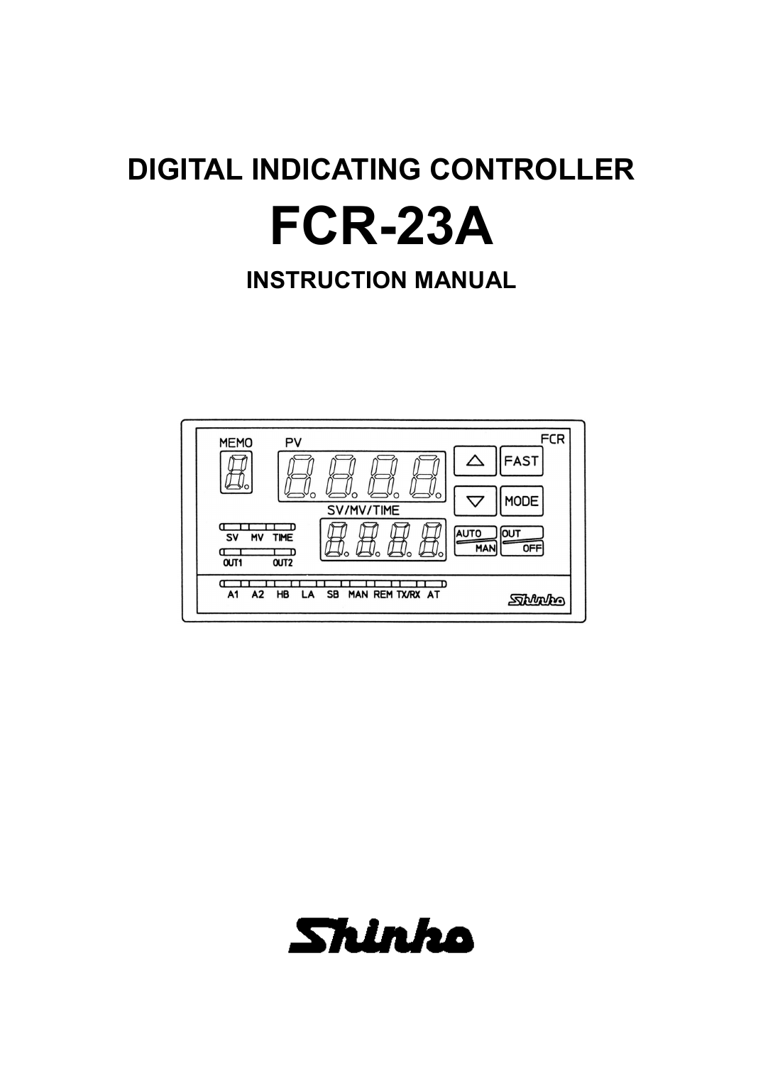 Shinko FCR-13A-T/M Temperature Controller NEW 