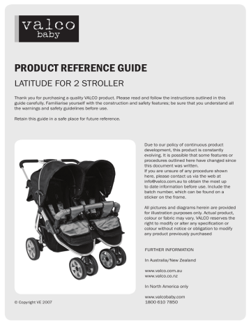 valco double pram