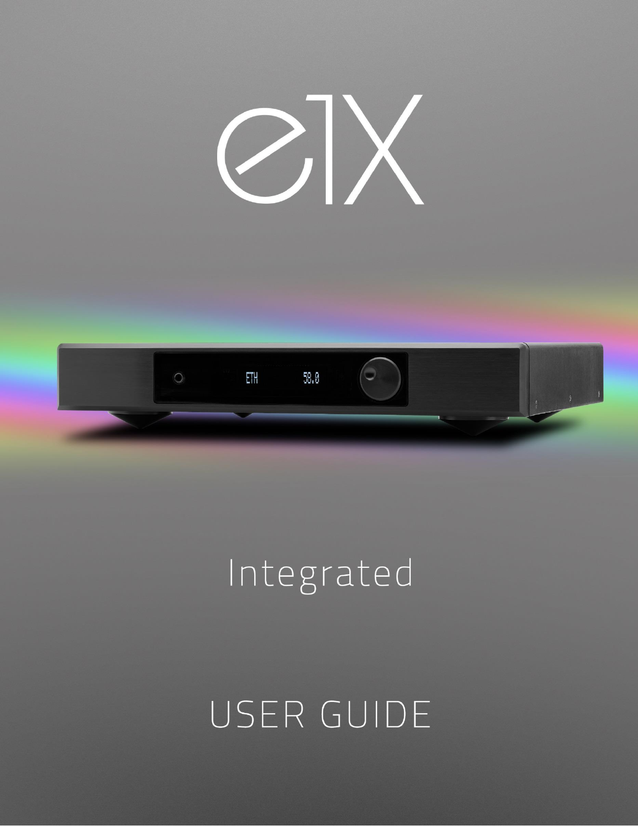 Bel Canto E1X Integrated User guide | Manualzz