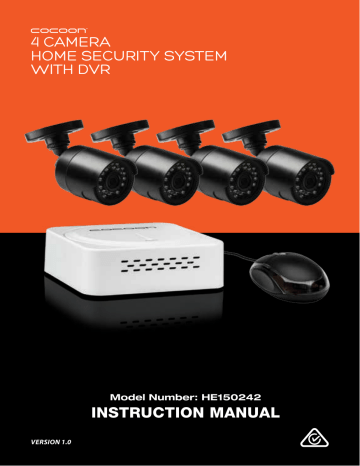 cocoon 4 camera home security system