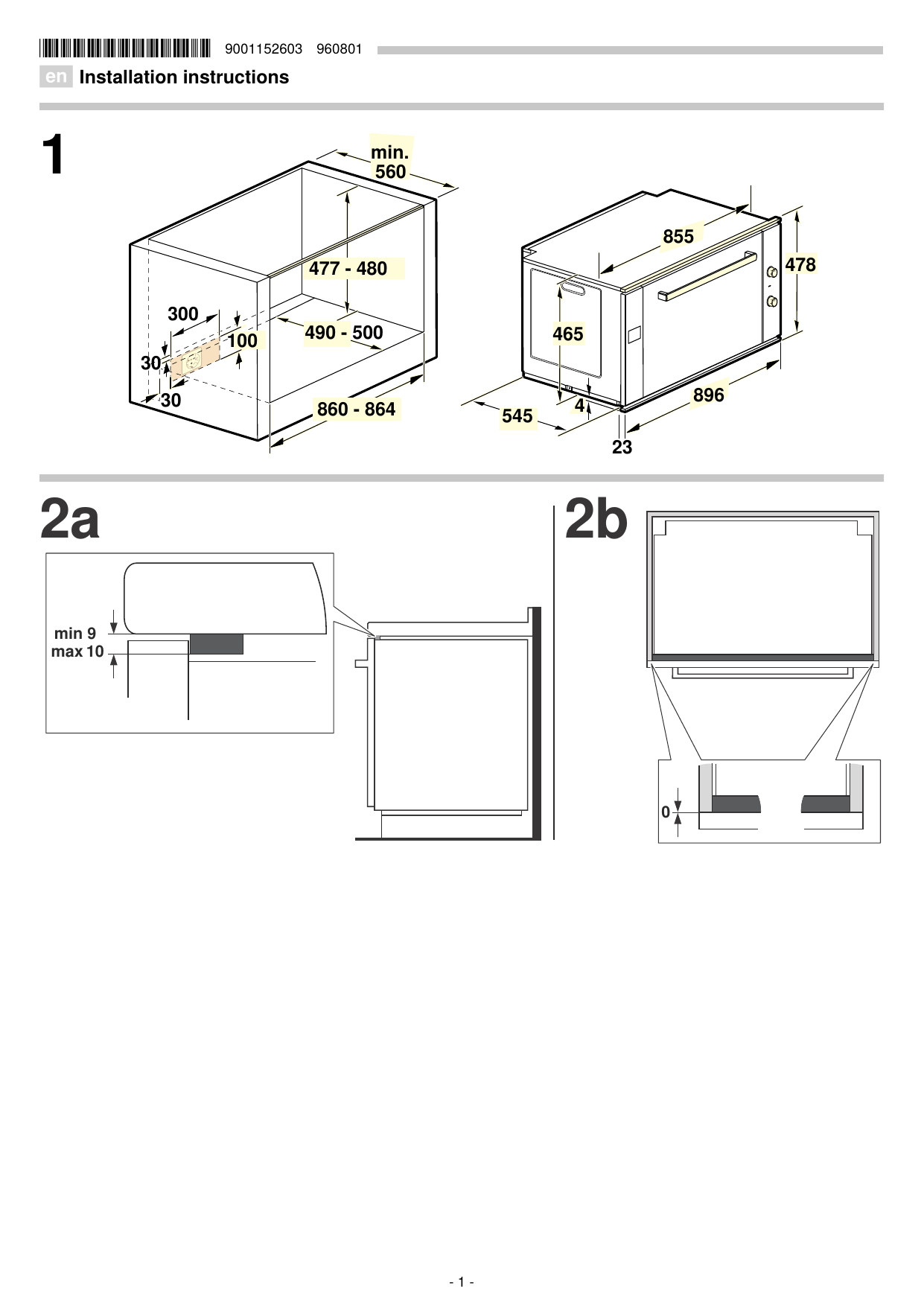 Bosch Electric builtin oven Serie 6 انسٹالیشن گائیڈ Manualzz