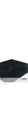 Bosch NKN675T14D/02 Electric hotplate Instruction manual | Manualzz