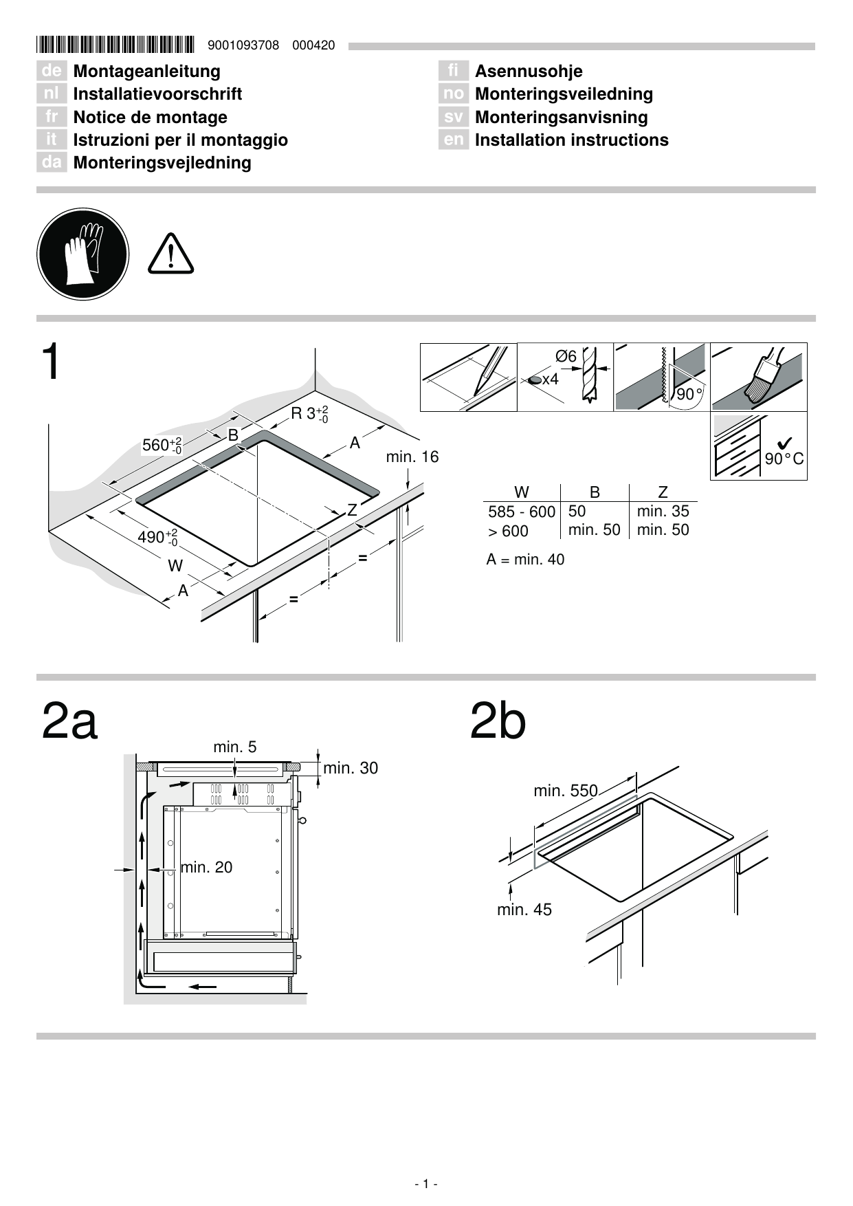 Bosch NXX675CB1E/01, ELECTRIC COOKTOP User manual | Manualzz