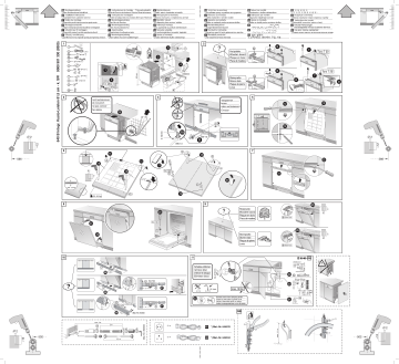 Bosch Dishwasher integrated Serie | 2 Installation instructions | Manualzz