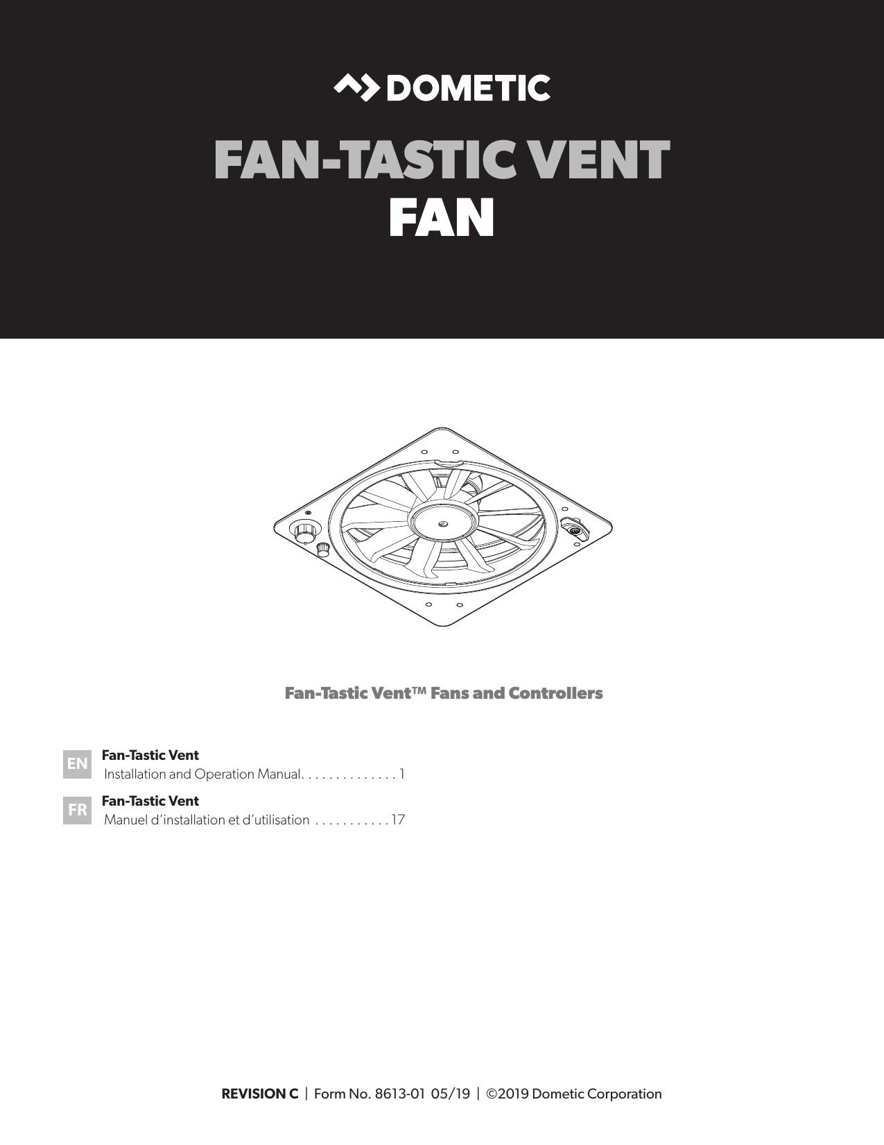 Dometic FanTastic Vent Operating Manual Manualzz