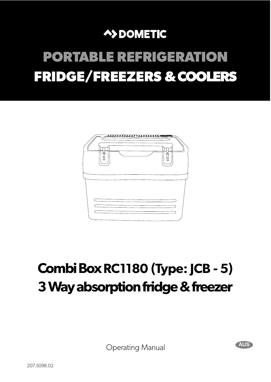 Dometic Combi Box Rc1180 Jbc 5 Operating Instructions Manualzz