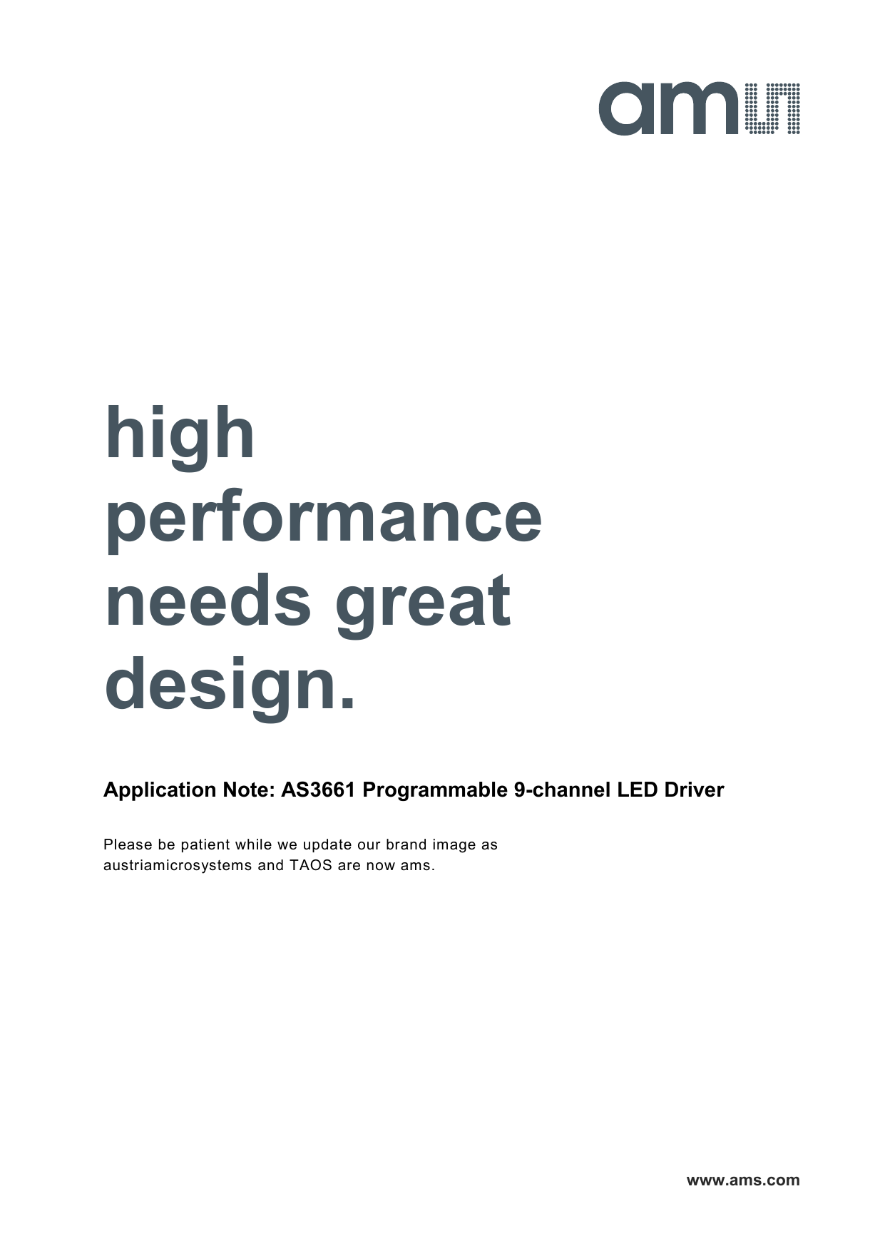 AMS AS3661EvalKit User Guide Manualzz