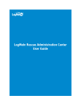LOGMEIN ADMINISTRATION CENTER Owner Manual