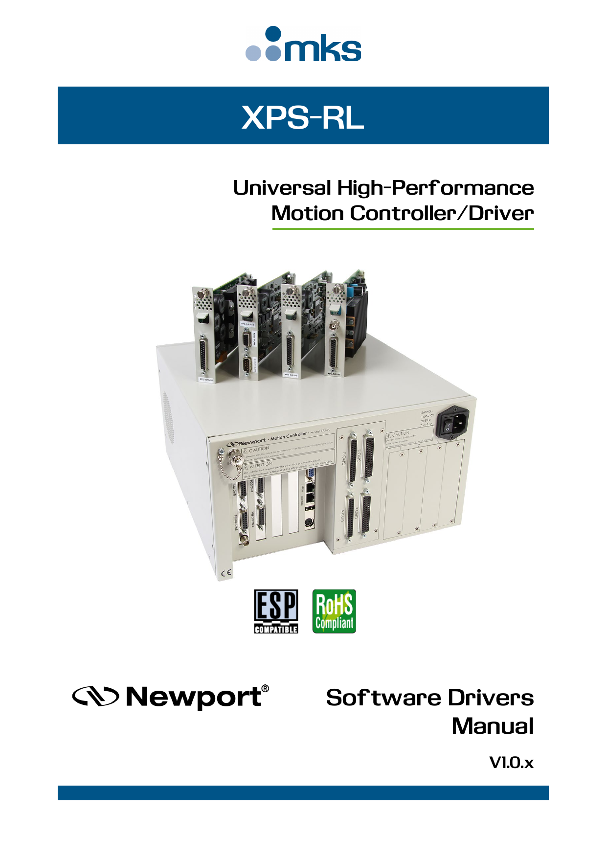 Newport XPSRL Motion Controller Manual Manualzz