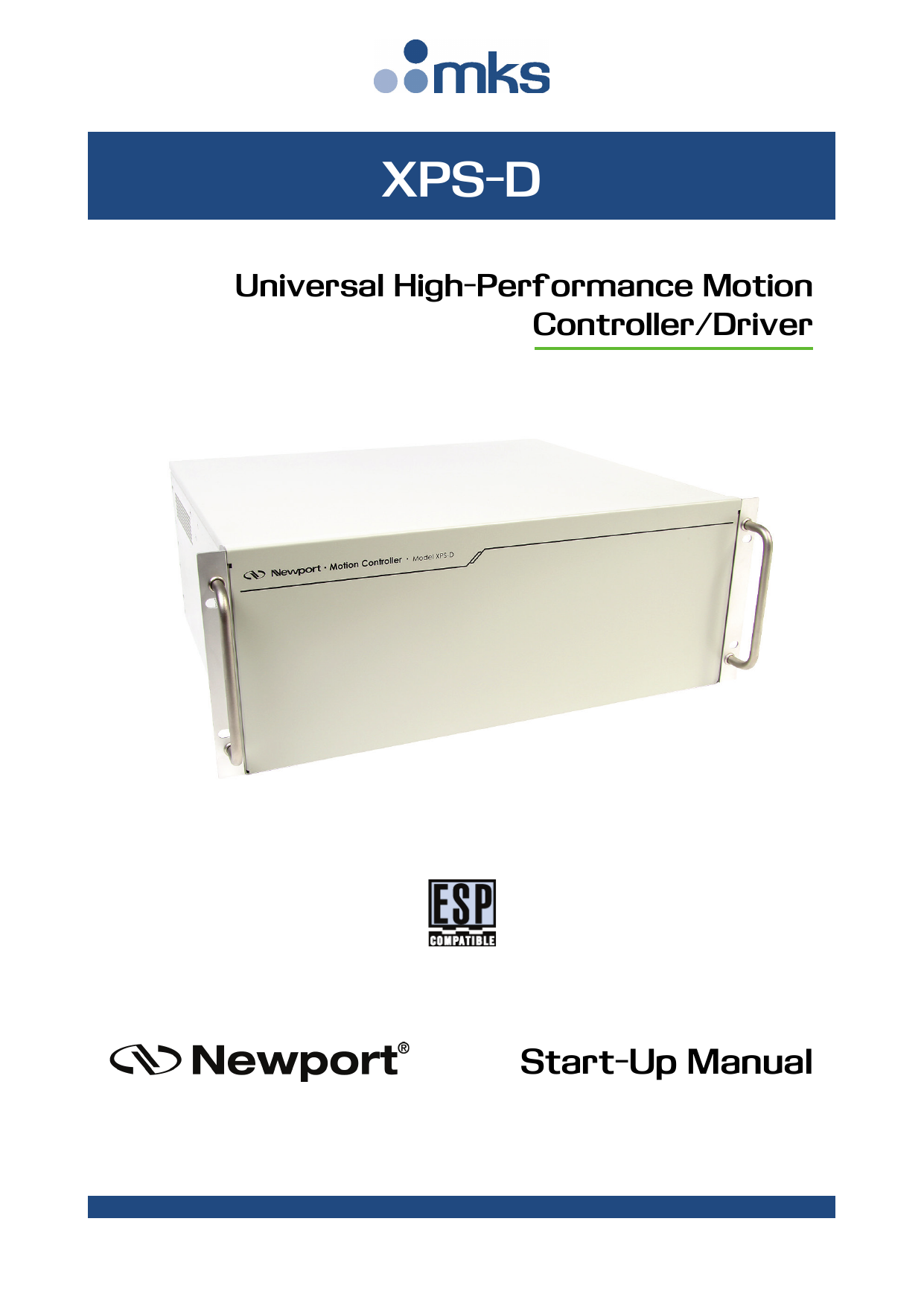 Newport XPSD Motion Controller StartUp Manual Manualzz