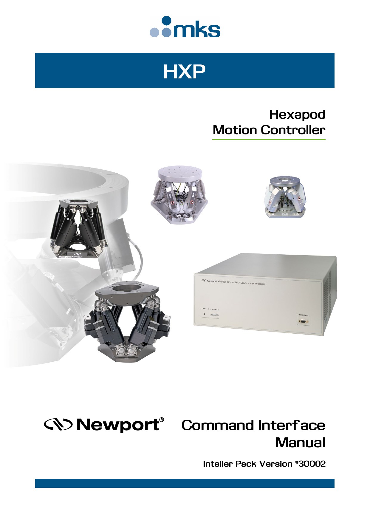 Newport HXP Motion Controller Manual Manualzz