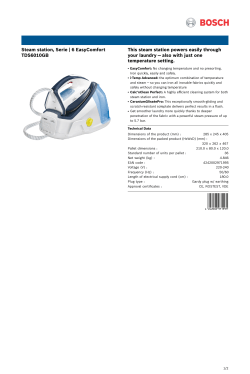 bosch easy comfort tds6010gb