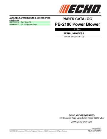 ECHO PB 2100 MANUAL visual data 4