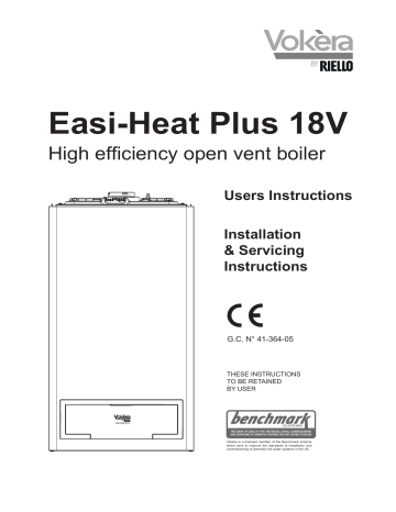 Vokera Boiler Easi Heat Plus 2025