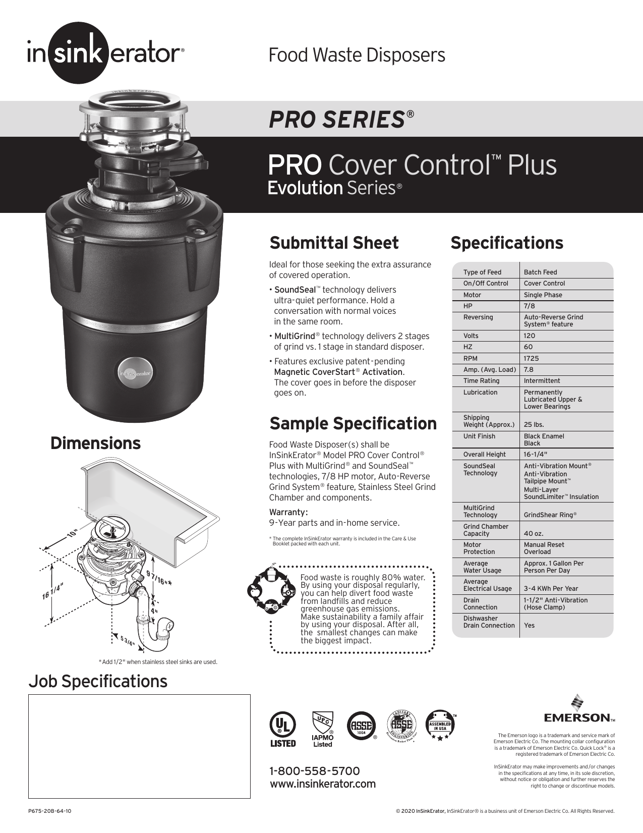 Evolution Cover Control Plus (Batch Feed)