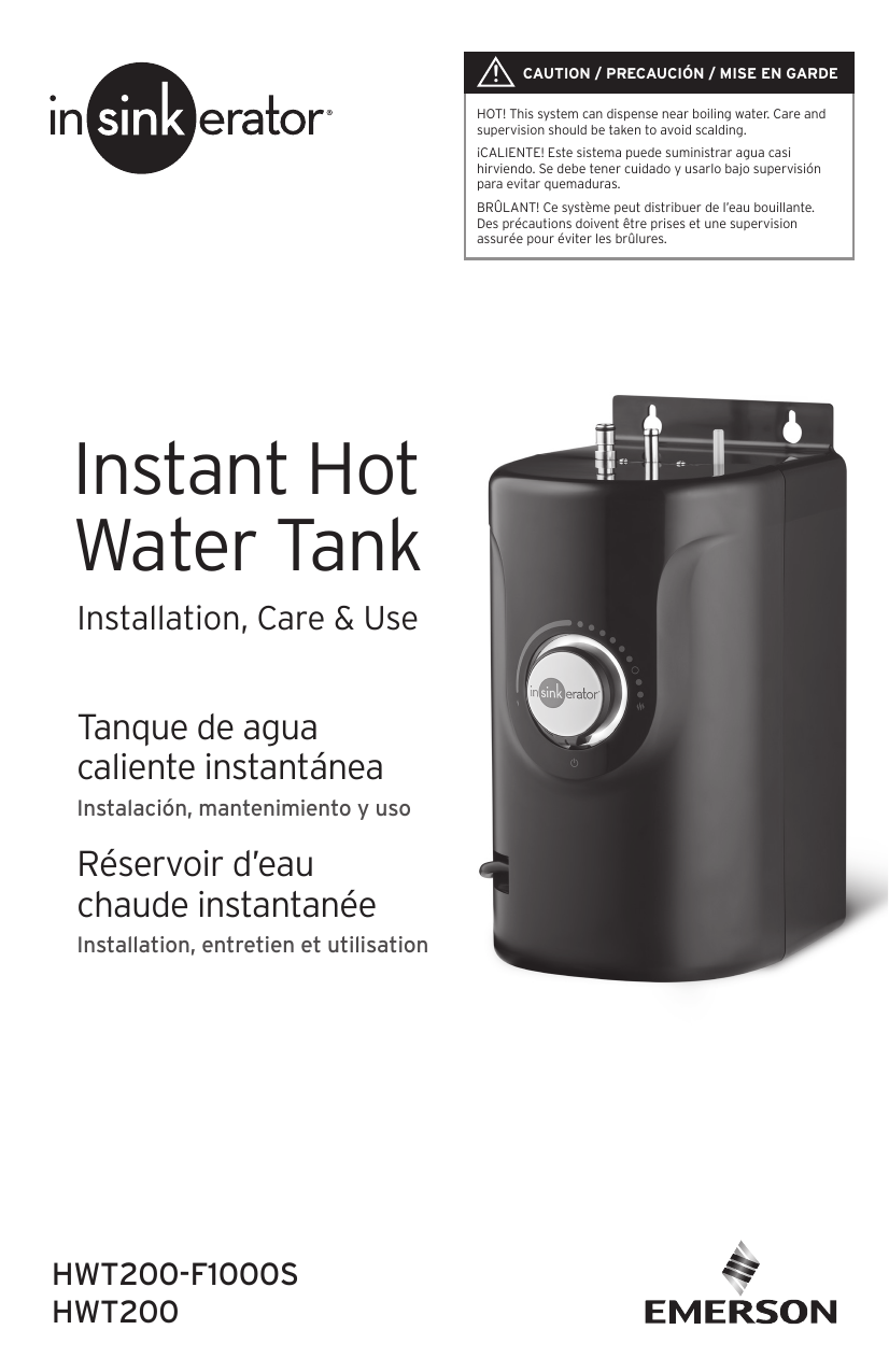 Instant Hot Water Tank HWT200