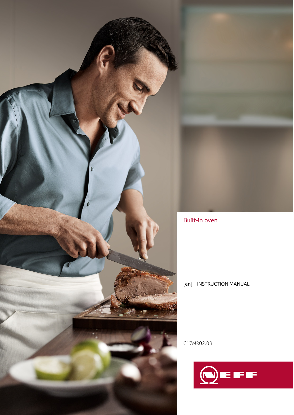 Neff C17MR02N0B Built In 60cm Black Combination Microwave User Manual