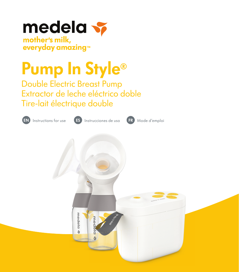 Medela Pump In Style Instruction Manual | Manualzz