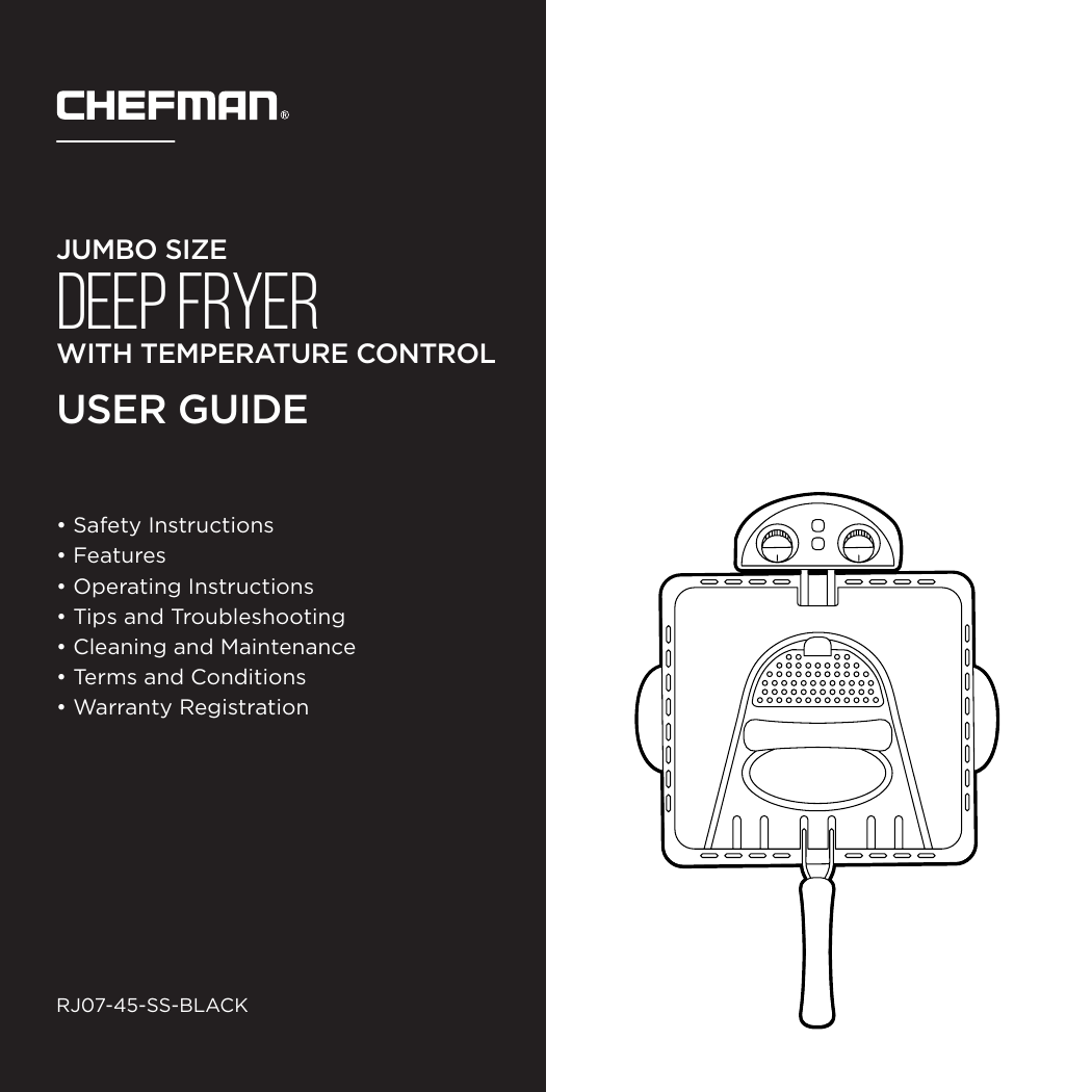 User manual Chefman RJ02-180 (English - 20 pages)