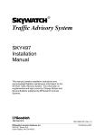 Skywatch SKY497 Installation Manual