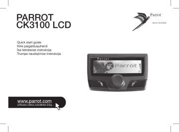 Parrot CK3100 LCD Owner Manual | Manualzz