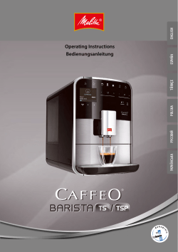 Caffeo hotsell barista tsp