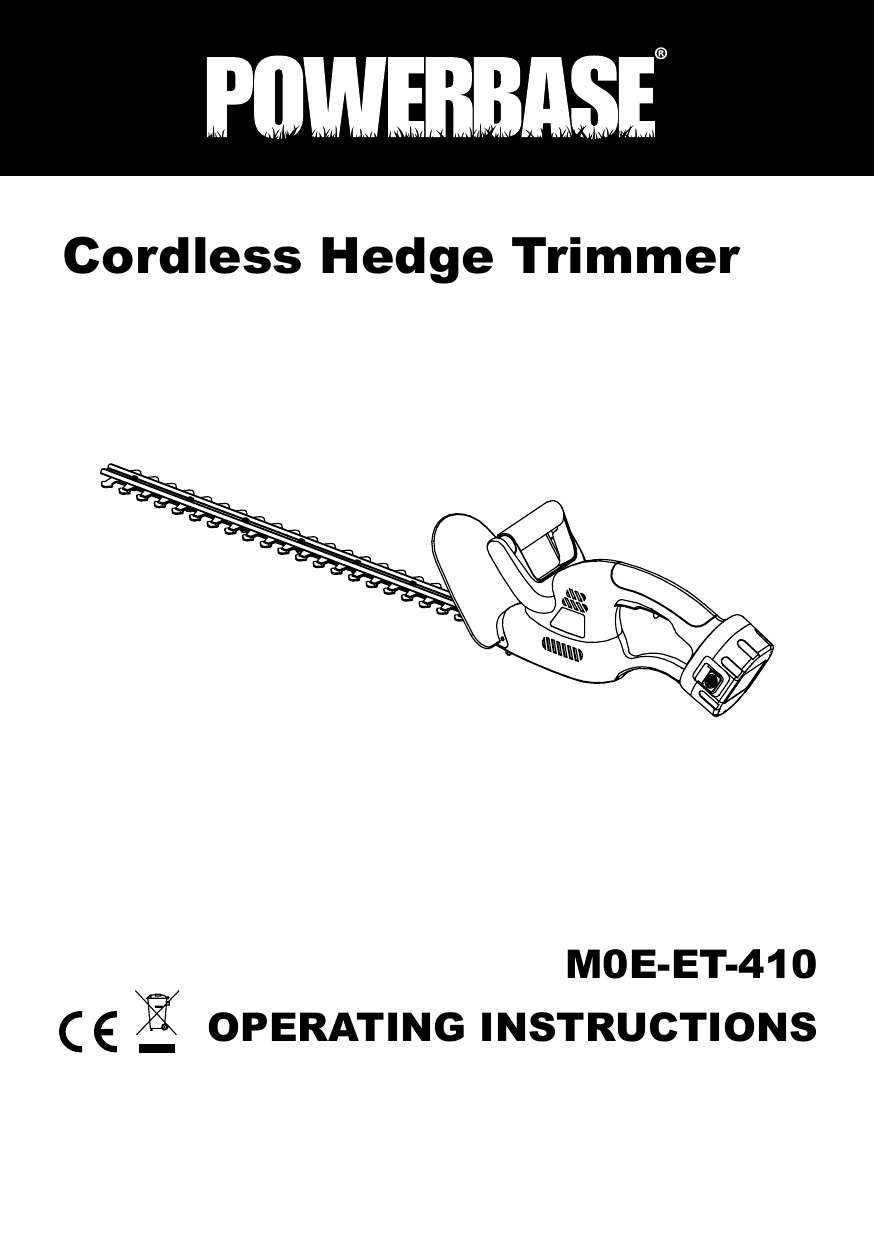 powerbase hedge trimmer