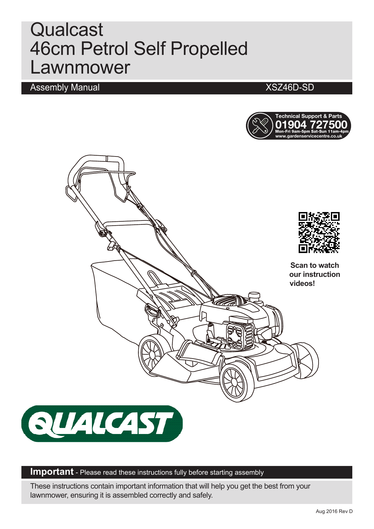 qualcast mulching plug