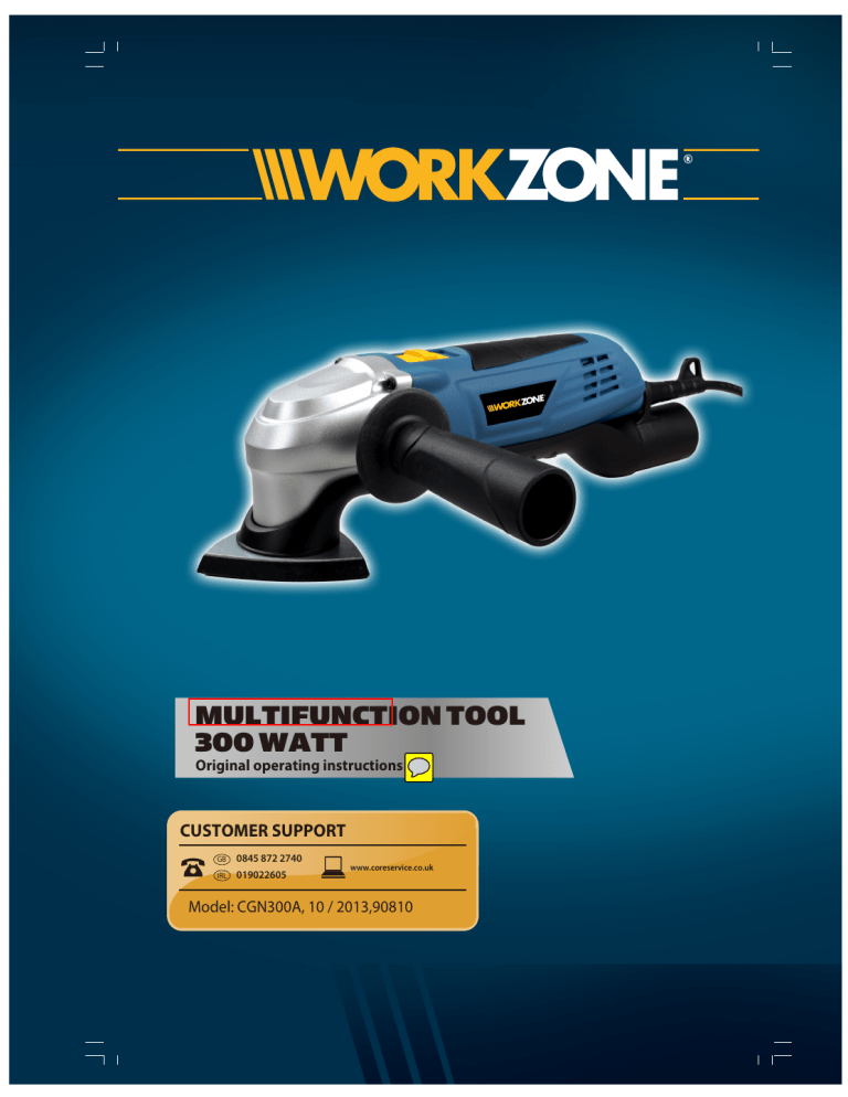 workzone multi tool battery