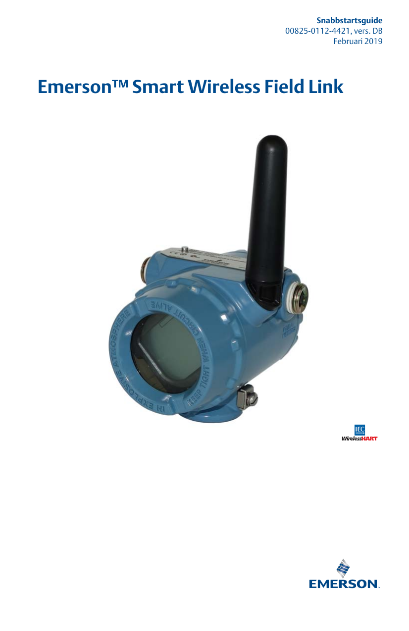 Rosemount Smart Wireless Field Link User guide Manualzz