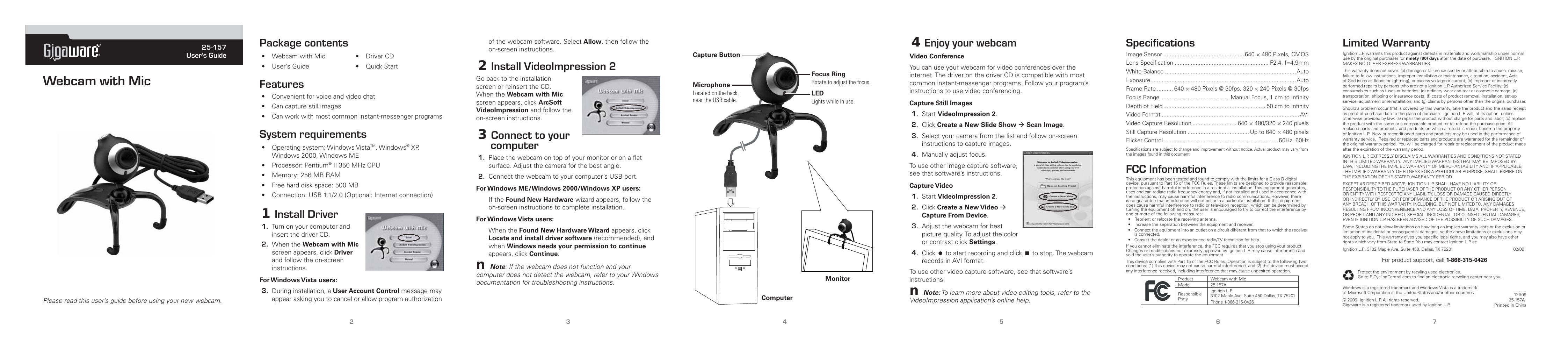 Gigaware Gigaware 25157 User manual Manualzz