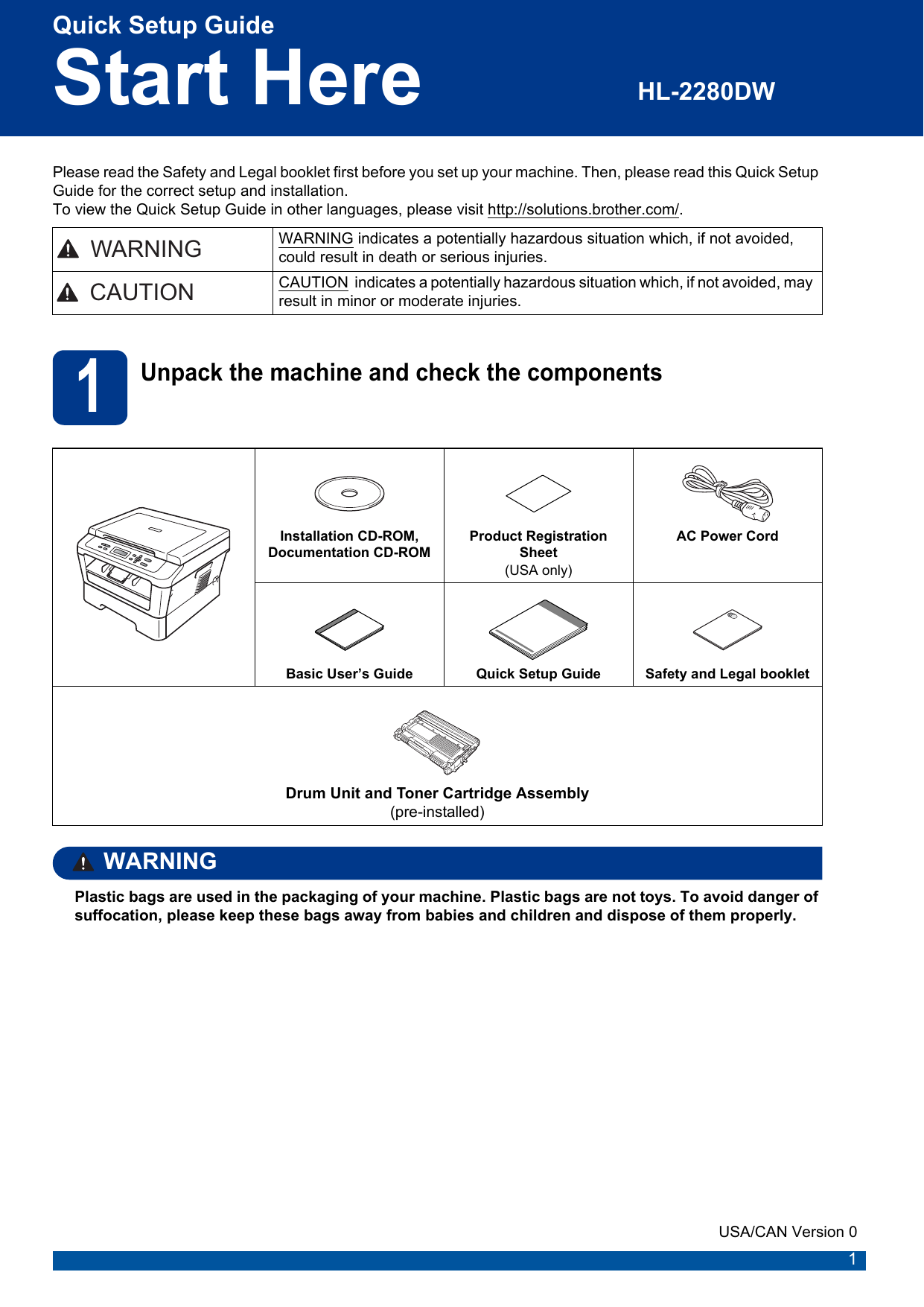 Brother HL-2280DW User Manual | Manualzz