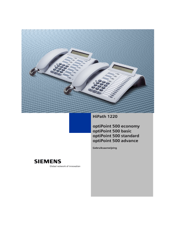 Siemens optiPoint 500 standard Owner Manual | Manualzz