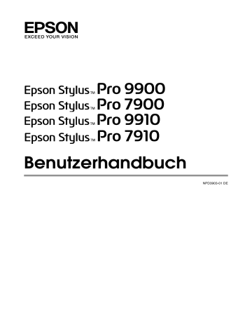 Menü-Modus. Epson Stylus Pro 9910, Stylus Pro 7900, Stylus Pro 7910, Stylus Pro 9900 | Manualzz