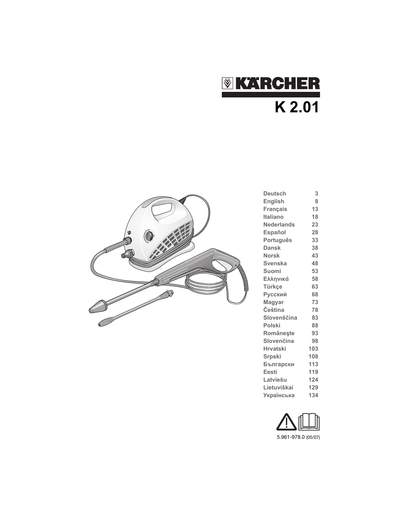 Kärcher K2.01 plus User manual Manualzz