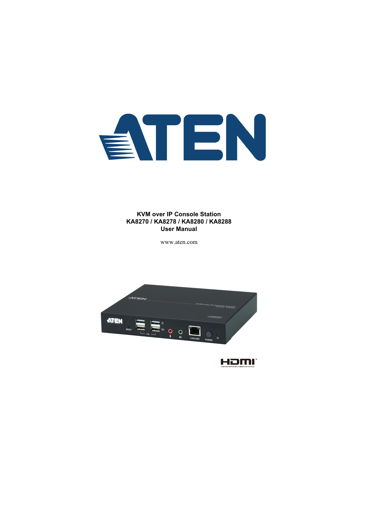 Aten KA8280 KVM Modules & Accessory User Manual Manualzz