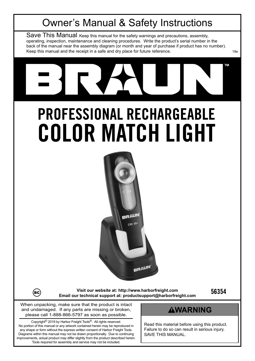 Braun 56354 Owner S Manual Manualzz