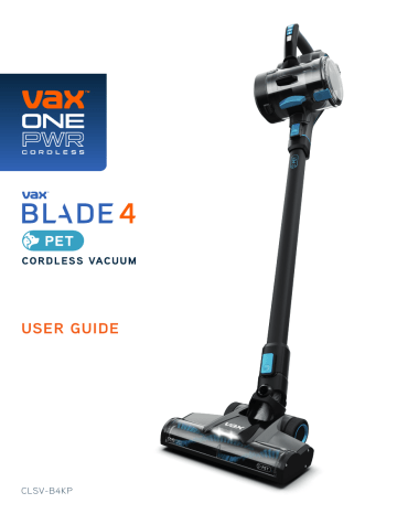 Vax Onepwr Blade 4 Pet Cordless Vacuum Cleaner Owner Manual Manualzz