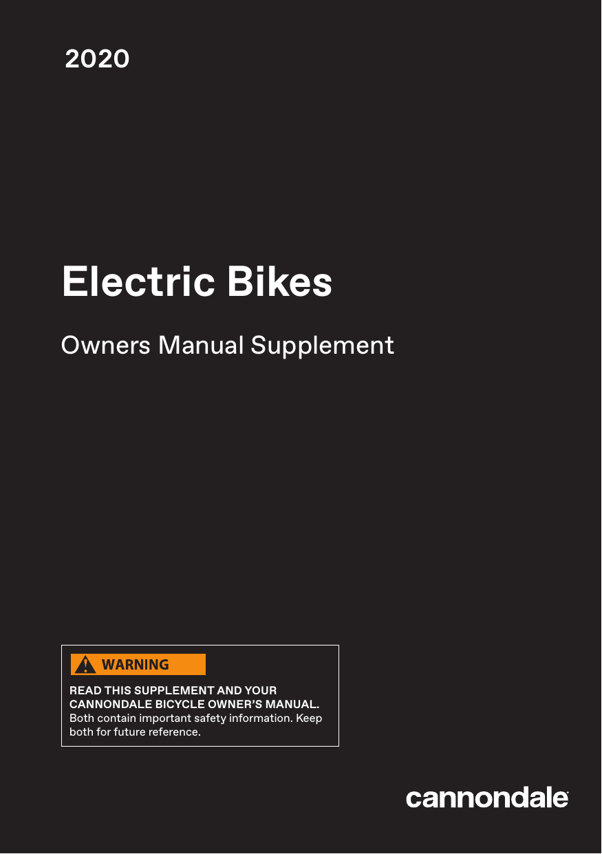 cannondale synapse 2018 manual